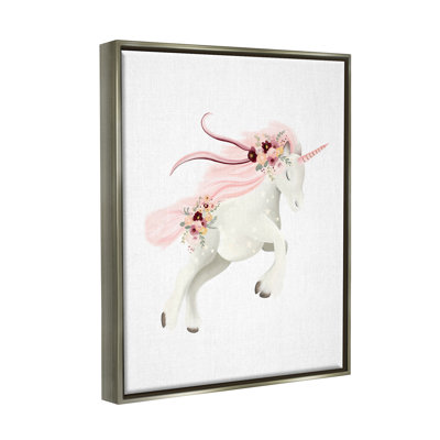Licorne galopante pastel