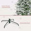 Arbre de Noël artificiel pin enneigé 9 pi avec branches réalistes et 1159 pointes
