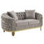Causeuse en velours Valorie-67546565