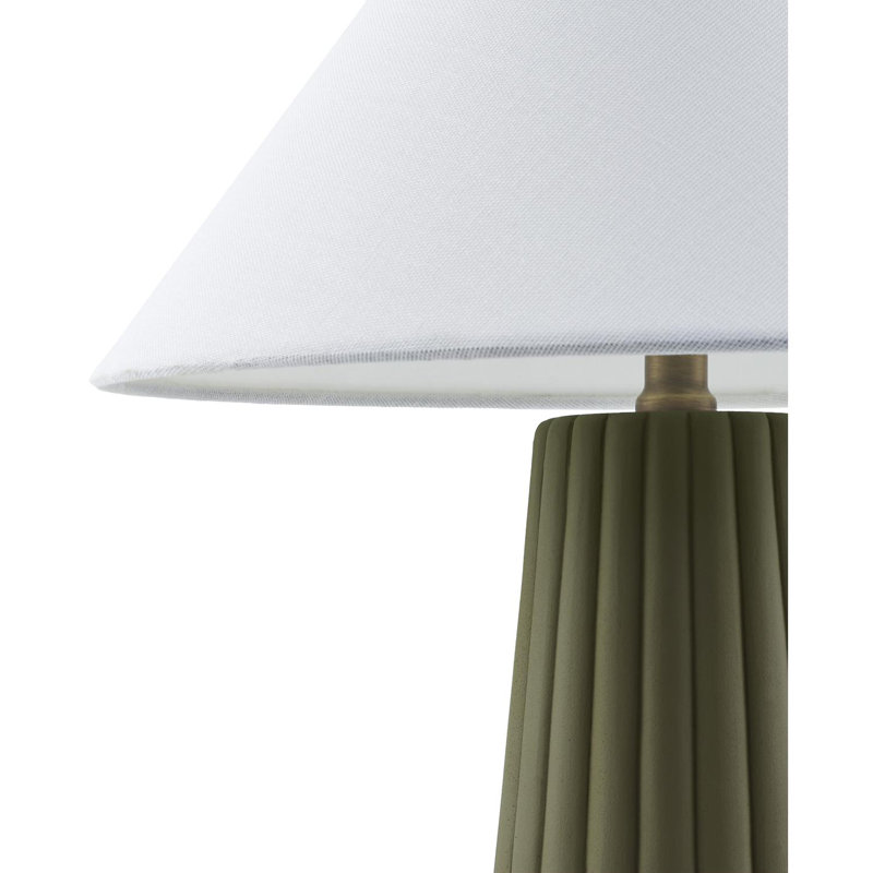 Grove Burkhalter Table Lamp, Green