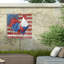 Toile d'extérieur Asam Jean Plout «American Rooster B»-87946117