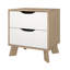 Table de chevet 2 tiroirs Leota