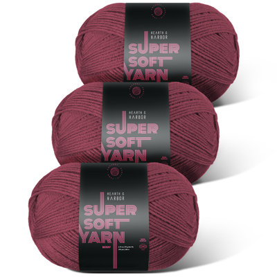 Hearth & Harbour Acrylic Crochet Yarn