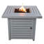 Foyer de table en acier au propane H 25 po x l 30 po-114833127