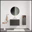 Meuble-lavabo mural noir et noyer de 30 pouces avec lavabo intégré en céramique, grand rangement pour les salles de bain modernes-1781555069-1781555066