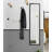 Black 16.4ft x1.26in x 0.43in Peel And Stick Molding Trim