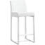Upholstered Counter Stool with Metal Frame-988203084-988203085
