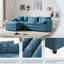 Canapé modulaire luxueux en chenille avec plusieurs conforts pour le salon-1581188071