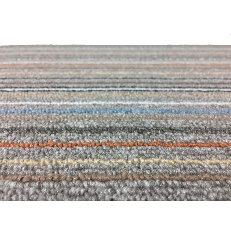 Barrera Kitchen Mat, Rectangle 80 x 140cm, Grey