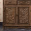 Buffet multifonctionnel en bois massif sculpté