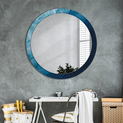 Huldar Glass Flat Wall Mirror
