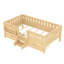 Simple avec bibliothèque intégrée et tiroirs de rangement, conception d'escalier de sécurité et rails de sécurité de haute qualité, naturel clair-816821099-816821095