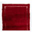 Tapis Mid-Century Tulu avec structure unie rouge et ivoire