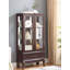 Armoire à vin en verre Curio Cabinet