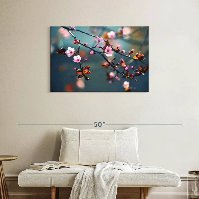Harnek Flowering Japanese Sakura Tree, 24" H x 36" W