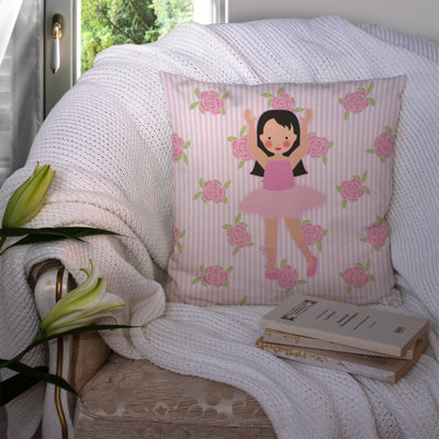 Coussin intérieur/extérieur à poils longs ballerine