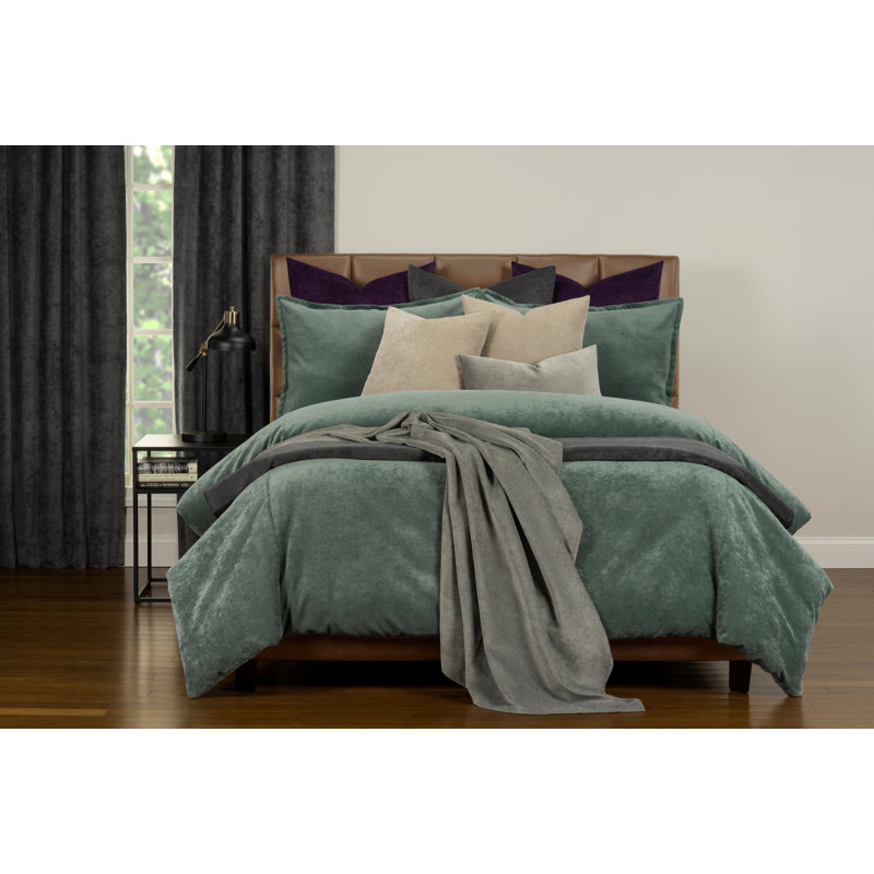 Ensemble de velours mat avec housse de couette et ensemble d'inserts par Siscovers, Lagon