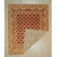 Tapis traditionnel en laine noué à la main rouge Chloe Para-1983134310