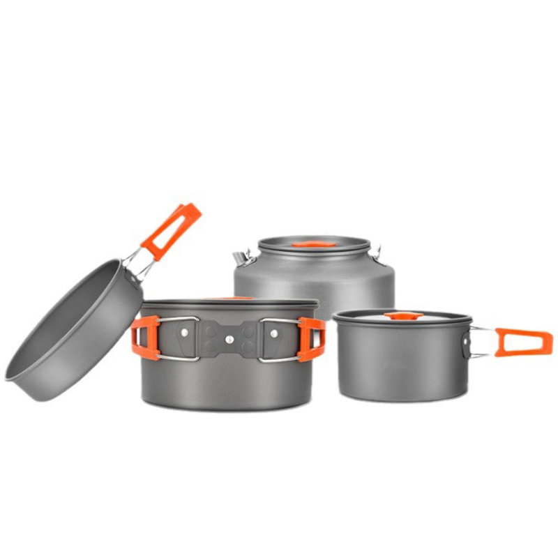 4-piece Outdoor Cookware Set