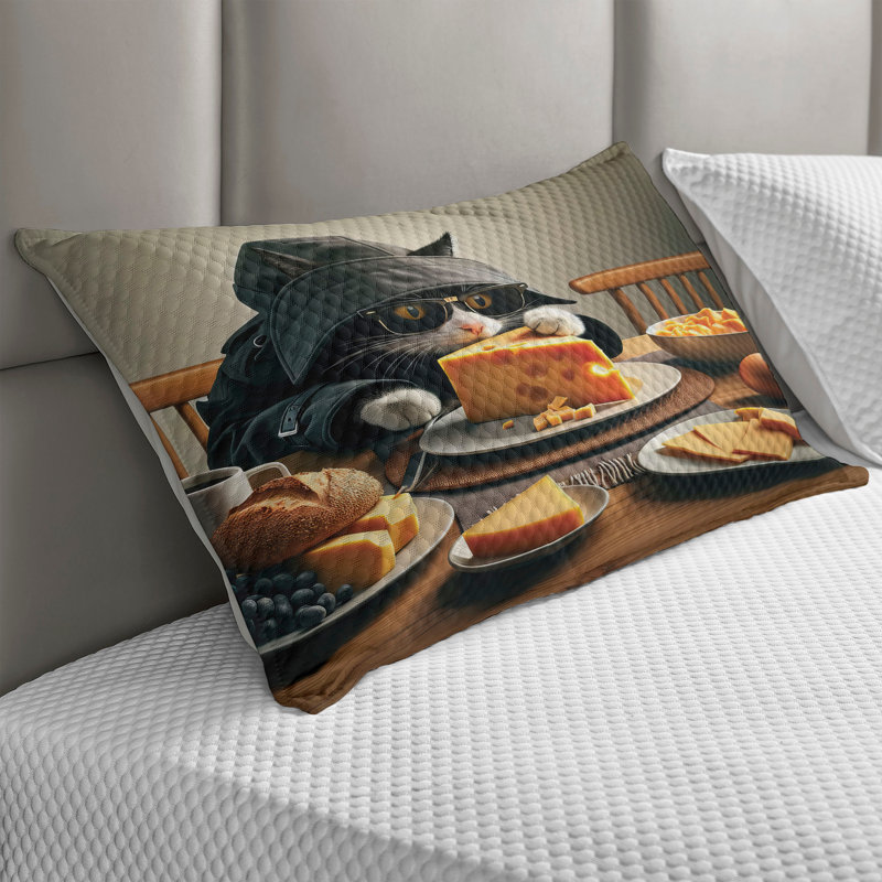 Coussin matelassé pour chat Ambesonne, H 20 po x l 36 po