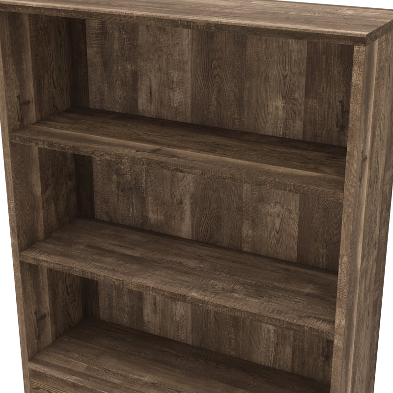 Bibliothèque de rangement avec tiroirs et armoire H 69,8 "x l 38,2" Dazani