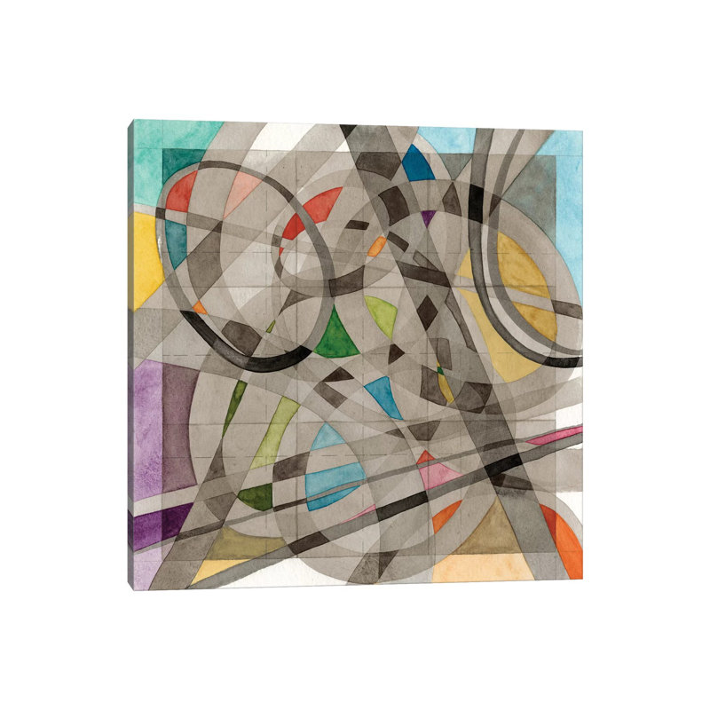 Overpass 1 Piece Wrapped Canvas Painting, 93.98cm H x 93.98cm W x 1.91cm D
