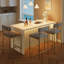 Counter Stool with Metal Frame