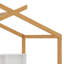 Lit plateforme avec bibliothèque de rangement Anyelf House-1887134800