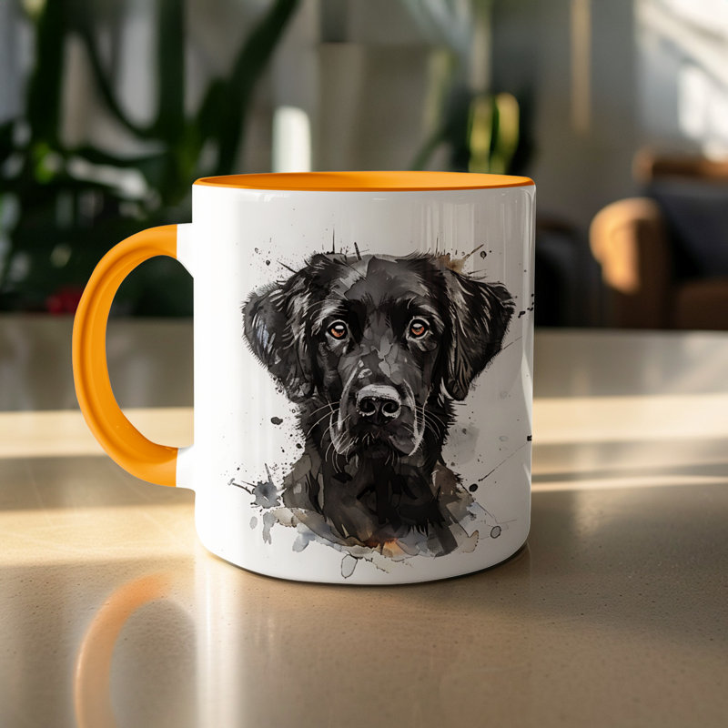 Mug, 1, Orange