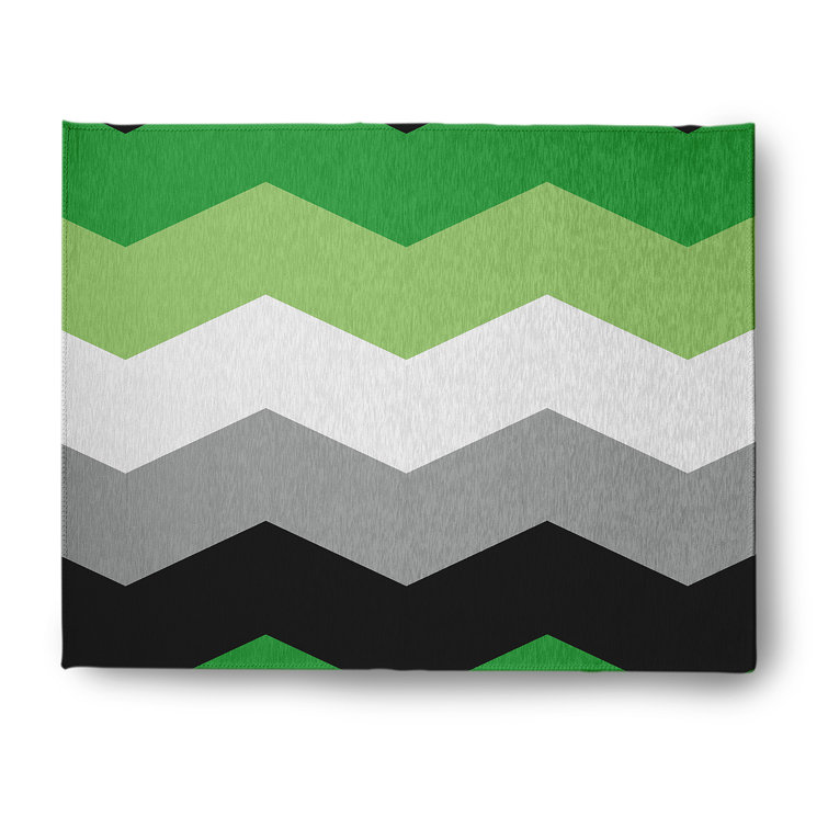 Chenille Chevron Indoor Rug