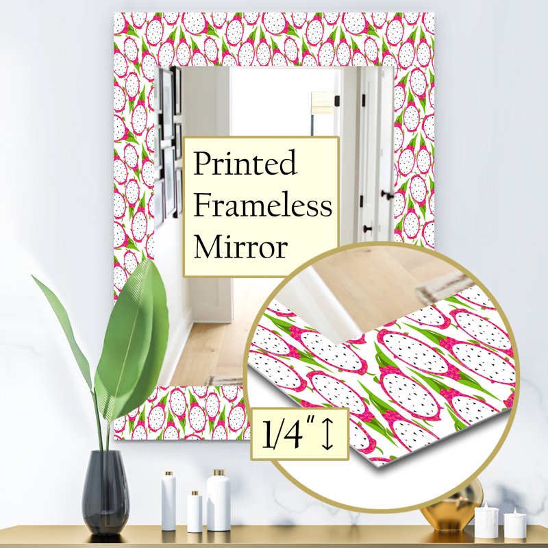 Miroir décoratif, H 39,4 po x l 29,5 po