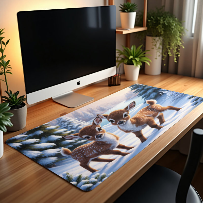 Polyester Desk Pad, 23.6x13.8