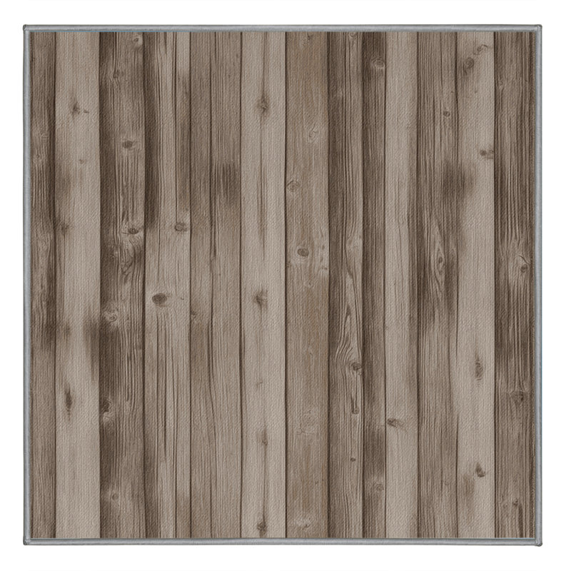  Tapis nautique lavable Boardwalks, Carré 4 pi