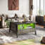 Table basse à plateau relevable 35,4 po avec 2 tiroirs de rangement-1147354706