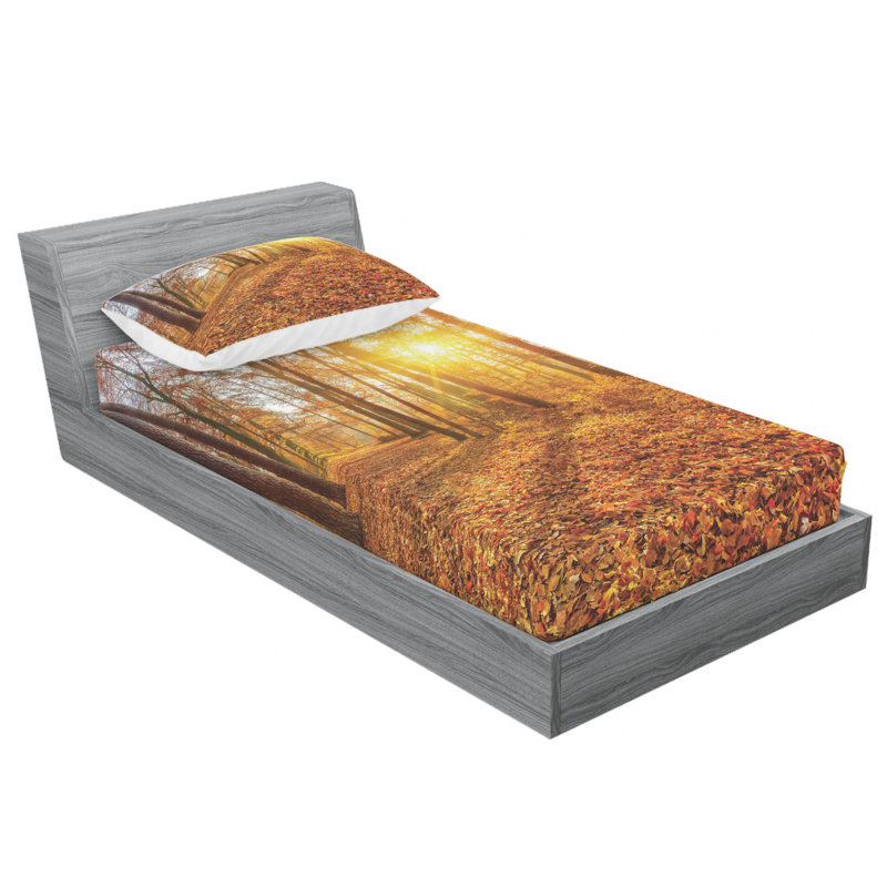 Microfiber Sheet Set, Twin XL Sheet Set with Fitted Sheet