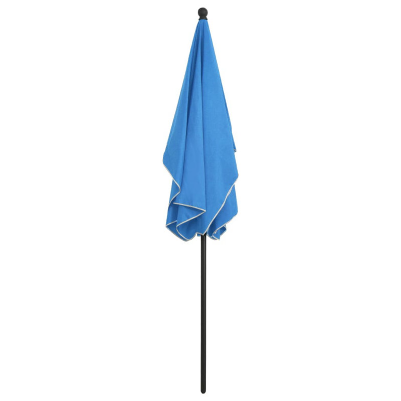Nantwich 2.1m x 1.4m Traditional Parasol, Azure Blue