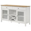 Buffet de rangement 2 portes avec buffet blanc