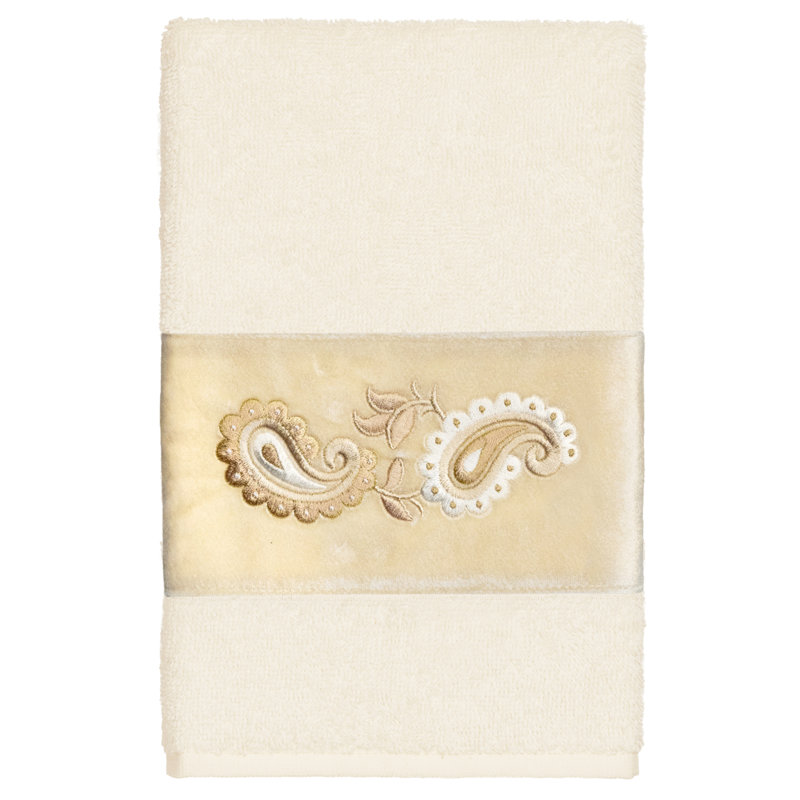  100% Turkish Cotton Hand Towel, Cream