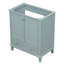 Meuble-lavabo 30 po sans lavabo, base seulement, armoire de salle de bain multifonctionnelle avec portes et tiroir, structure solide et panneau de fibres à densité moyenne-115300917