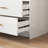 Ashten 19.69" W 2-Drawer Nightstand with USB Port and LED Light-436592402