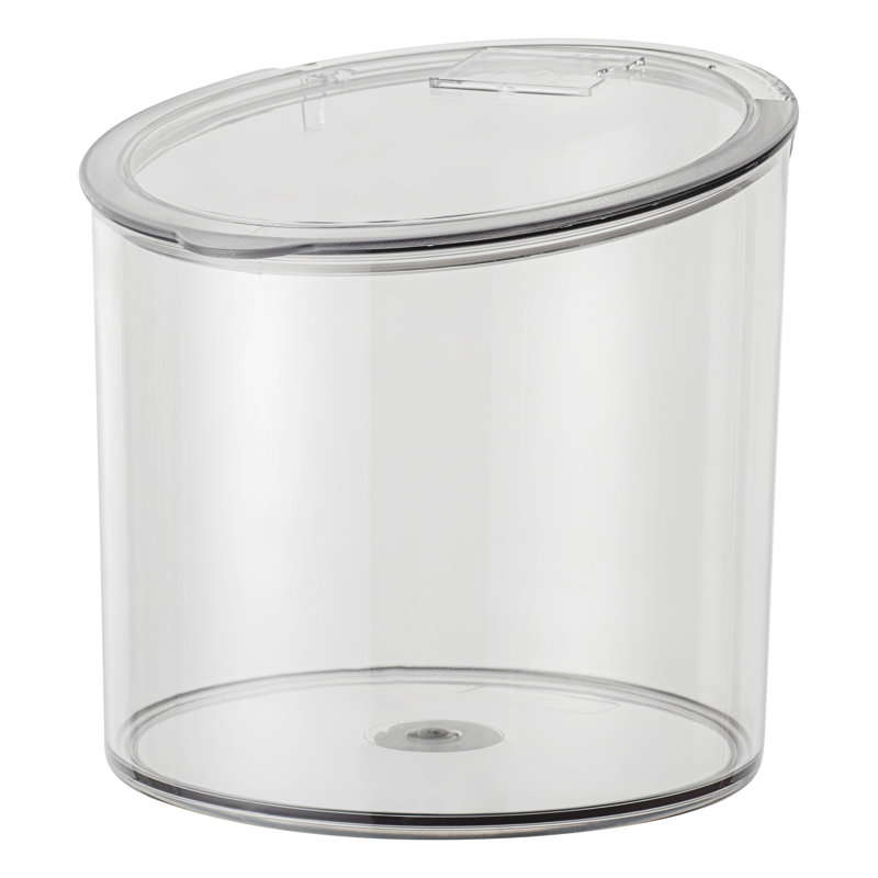  Contenant de rangement en plastique transparent incassable, 2.64