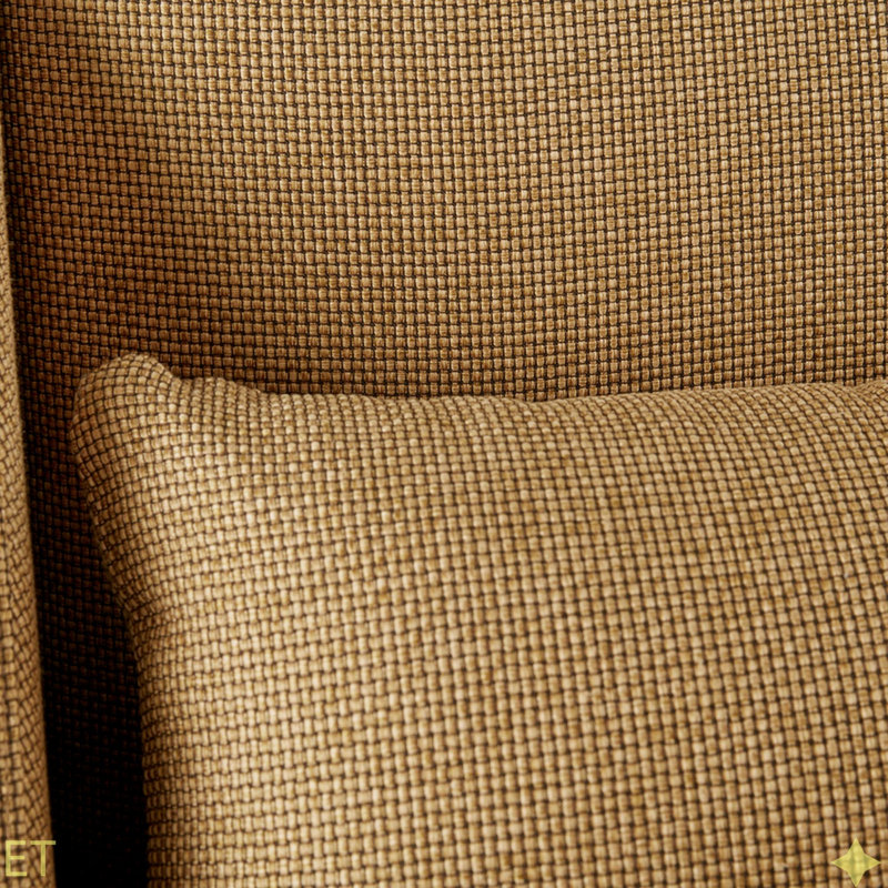 Chaise d'appoint, dossier amovible Chaor, Jaune moutarde
