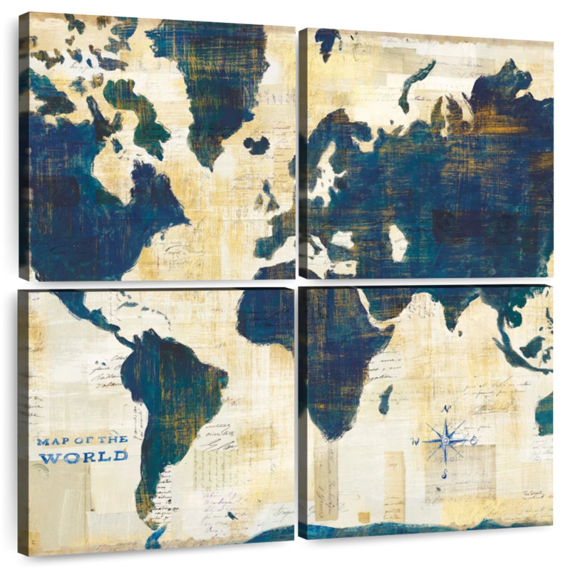 Collage de carte du monde antique Aliaz II