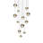 Grapes 12 - Light LED Cluster Pendant-14262600-87081536
