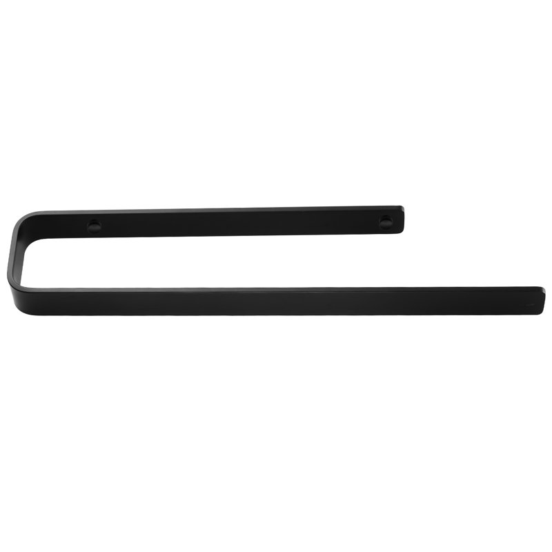 Barre à serviettes murale 15,75 po, Noir