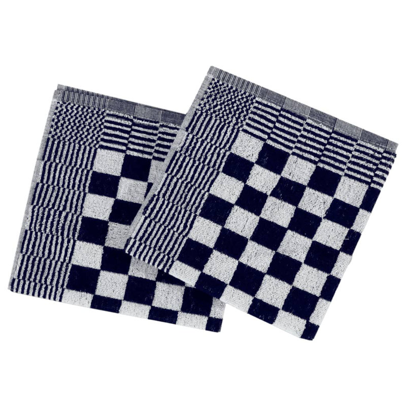 Johnar Kitchen Towel Linen Set, Blue/White