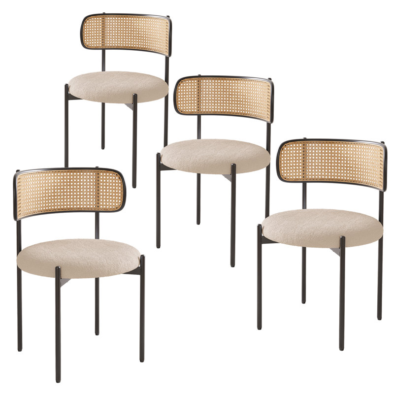Chaise d'appoint Canice Boucle, Light Brown