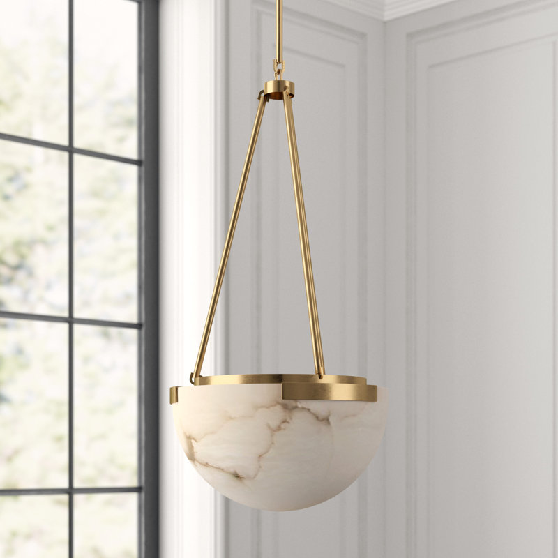 Kelly Wearstler Melange Small Pendant, Antique-Burnished Brass