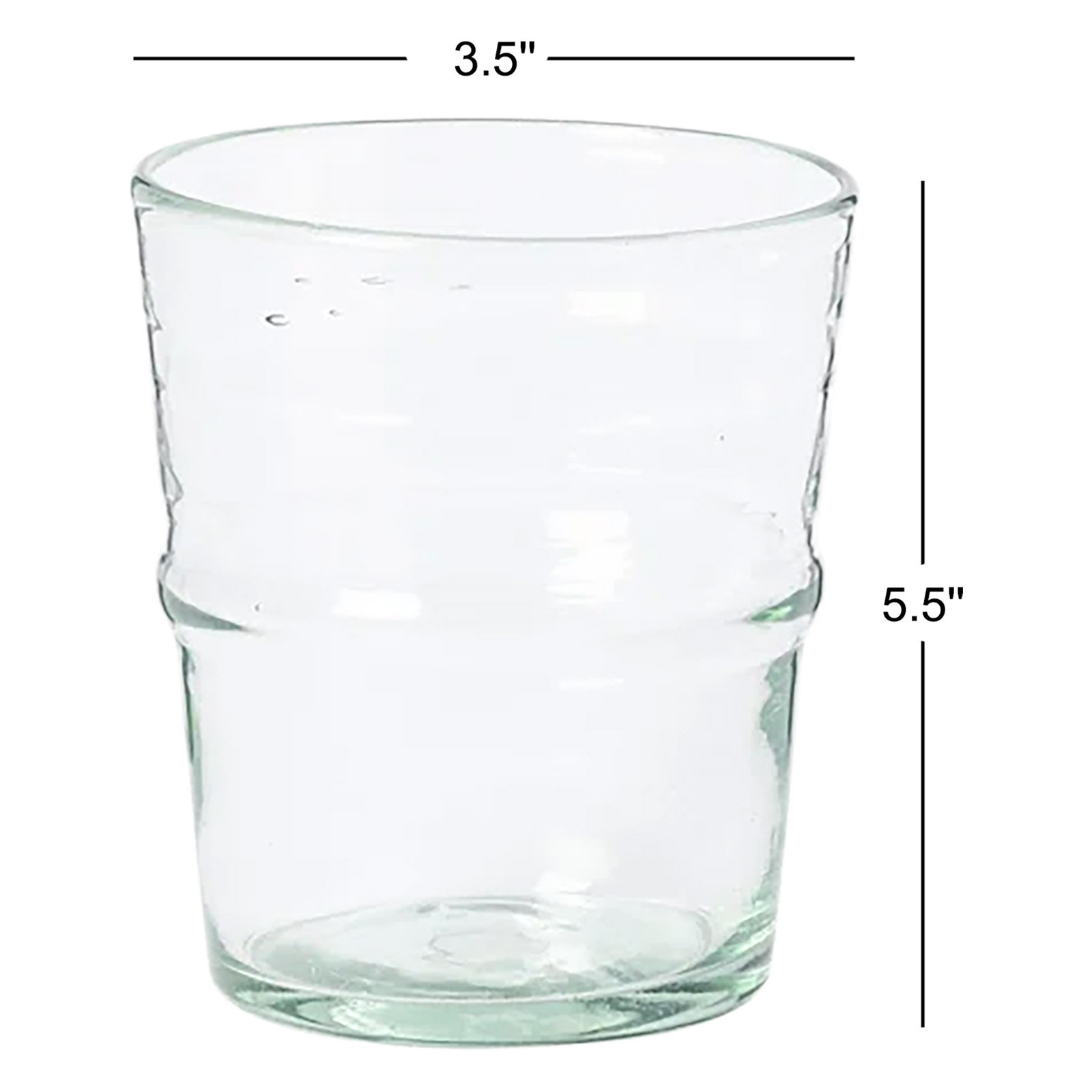 Marisa Ribbed Drinking Glass, 22.66 oz.