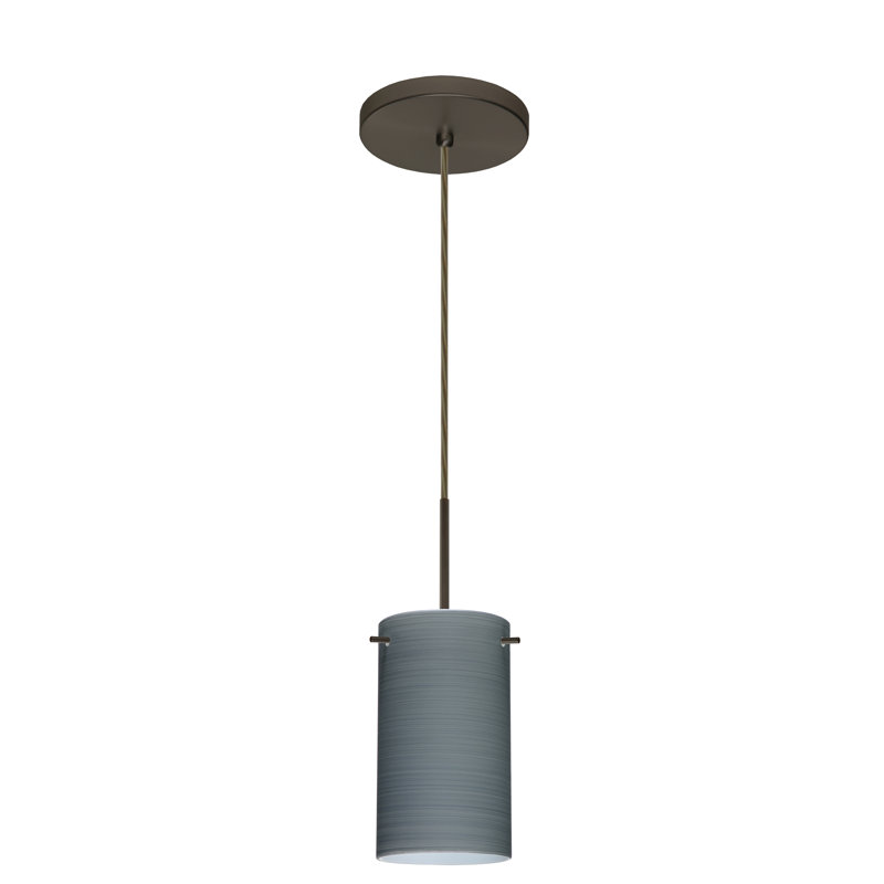 Martinson 1 - Light Single Pendant, Carrera, Bronze, LED